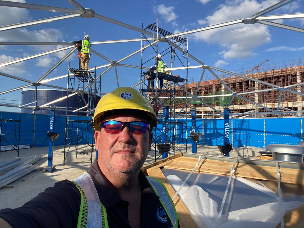 Geodesic Aluminum Dome, India